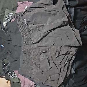 Pink Brand Black Active Shorts